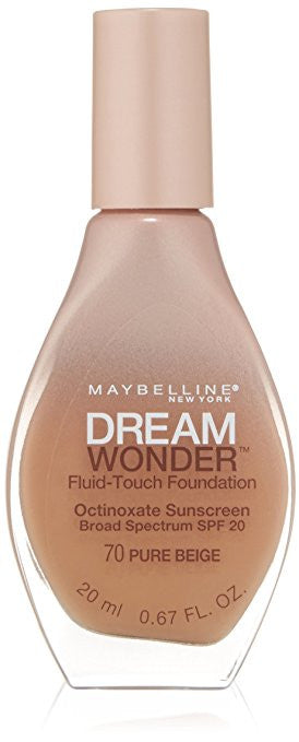 Maybelline Dream Wonder Fluid-Touch Foundation, Pure Beige 70 - oddros.shop