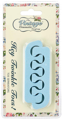 The Vintage Cosmetic Company - Toe Separators Blue - oddros.shop