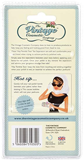 The Vintage Cosmetic Company - Toe Separators Blue - oddros.shop