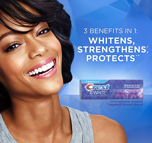 Crest® 3D White Radiant Mint Toothpaste - oddros.shop