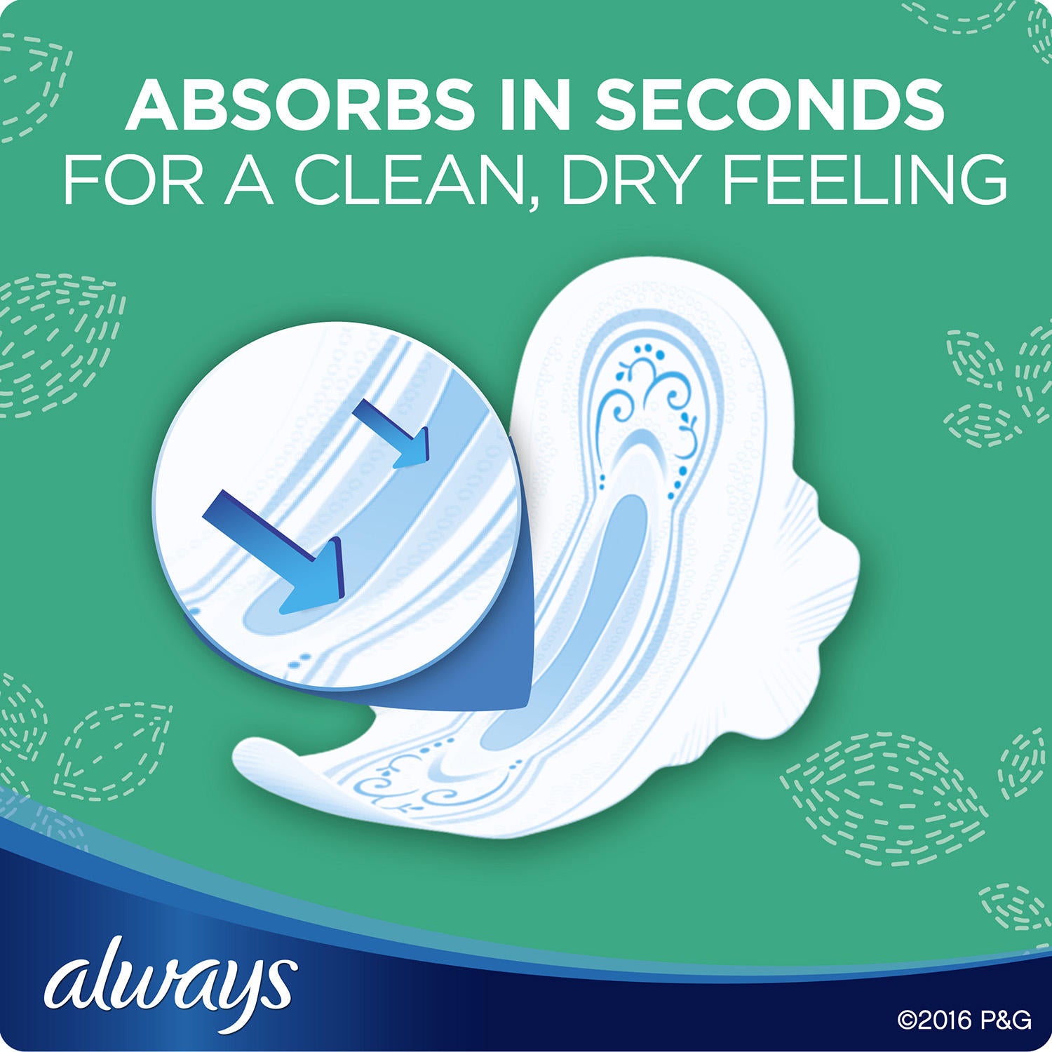 Always Ultra Thin Regular Pads with Wings (96 count)