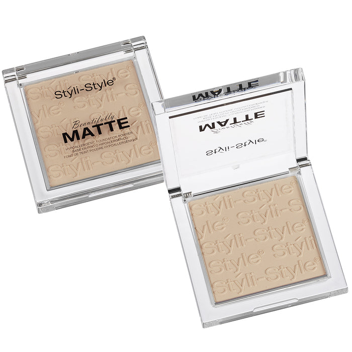 Styli-Style Cosmetics Beautifully Matte, Powder - Warm Ivory - oddros.shop