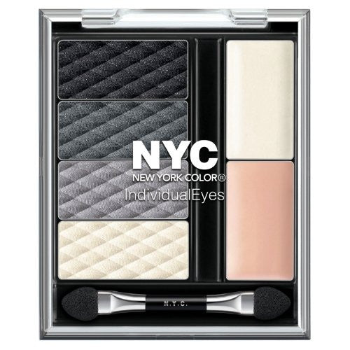 New York Color Individual Eyes Shadow Compact, 944 Smokey Charcoals - oddros.shop