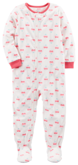 Carter's Long Sleeve One Piece Pajama-Toddler Girls (6M-5T) - oddros.shop
