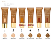 IMAN Skin Tone Evener BB Cream SPF 15, Sand Medium - oddros.shop