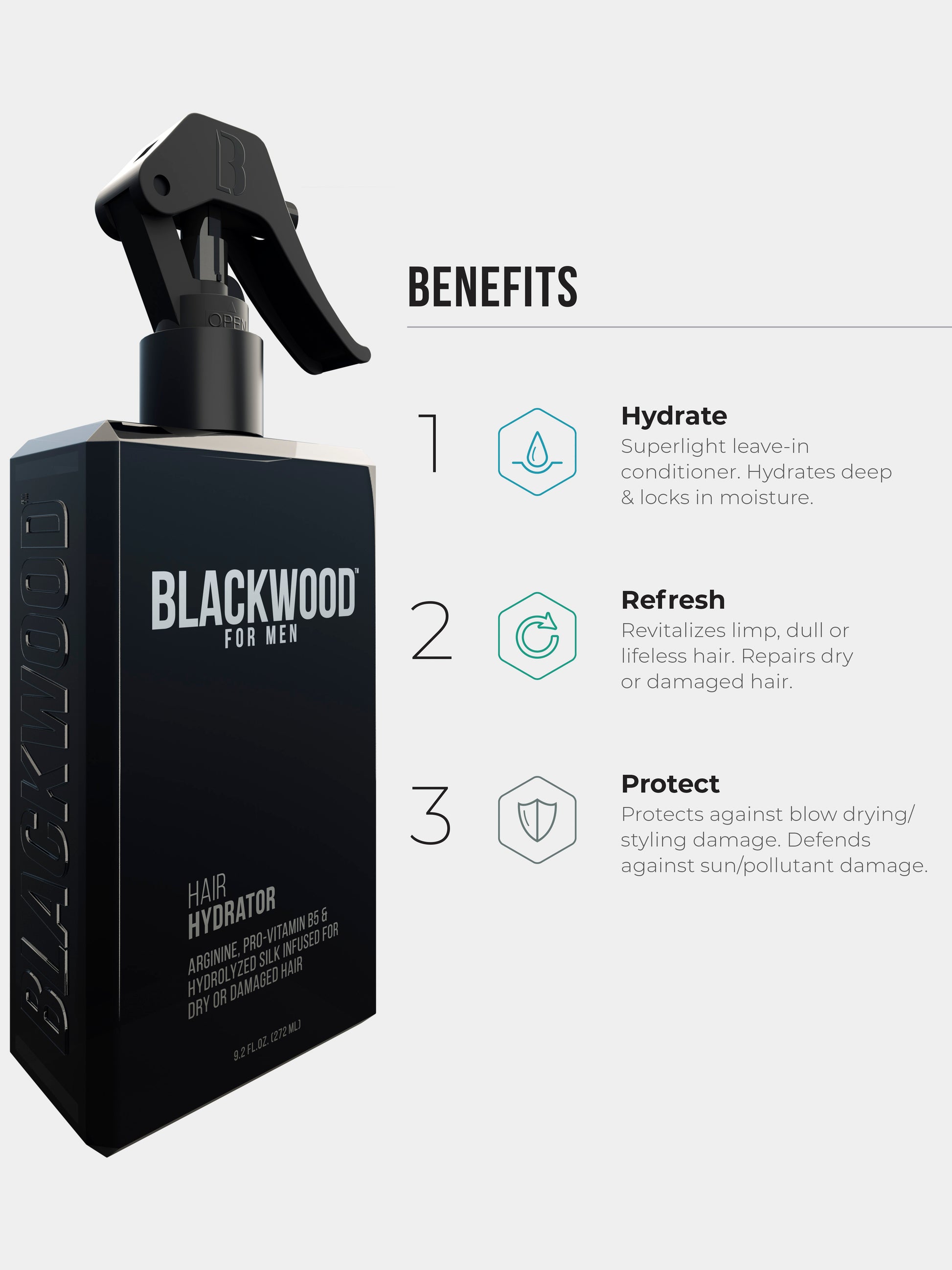 BLACKWOOD FOR MEN Hair Hydrator (Original) - oddros.shop  Edit alt text