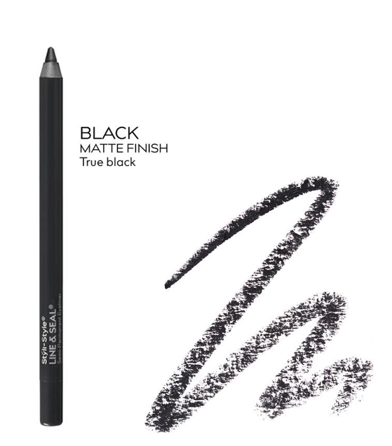 Styli-Style Line & Seal Semi-Permanent Eye Liner - Black - oddros.shop