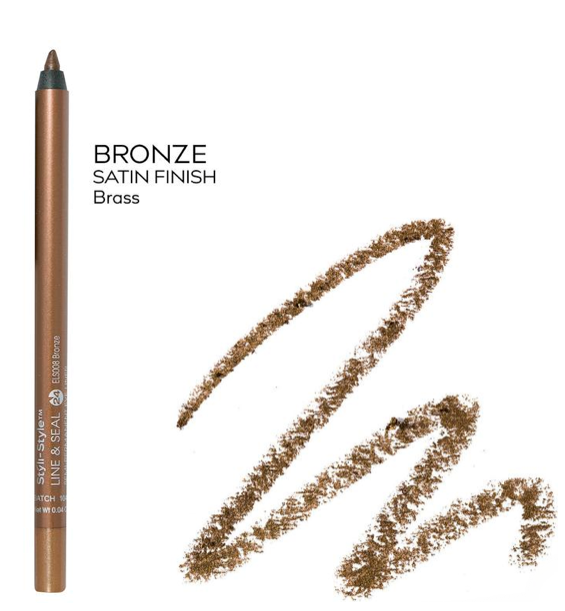 Styli-Style Line & Seal Semi-Permanent Eye Liner - Bronze (ELS008) - oddros.shop