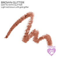 Styli Style Line & Seal Twist Eyeliner, Brown Glitter (ELT009) - oddros.shop