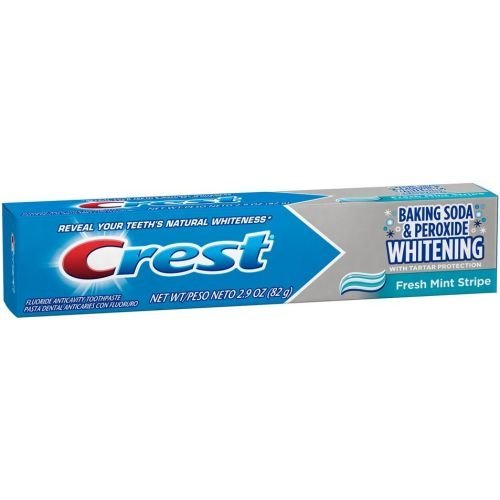 Crest® Baking Soda & Peroxide Whitening, Toothpaste - Fresh Mint - oddros.shop