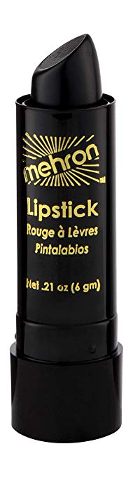 Mehron Makeup Lipstick, Black - oddros.shop