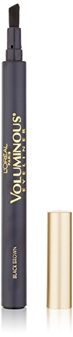 L'OREAL Paris Voluminous Mistake-Proof Marker Eyeliner, Black Brown 451 - 0.056 oz - oddros.shop