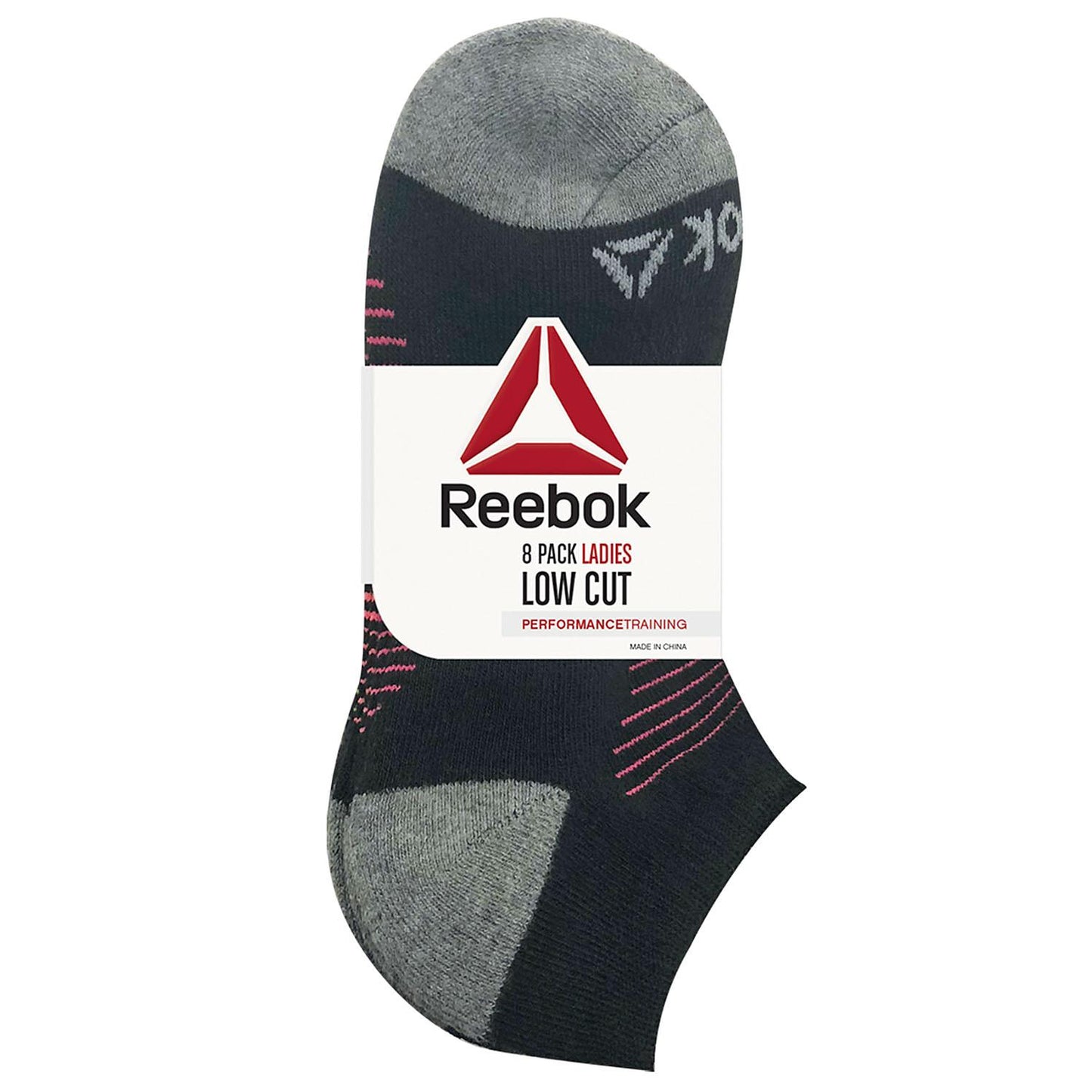 Reebok Women's Cushion Low Cut Socks (8 Pack) - oddros.shop