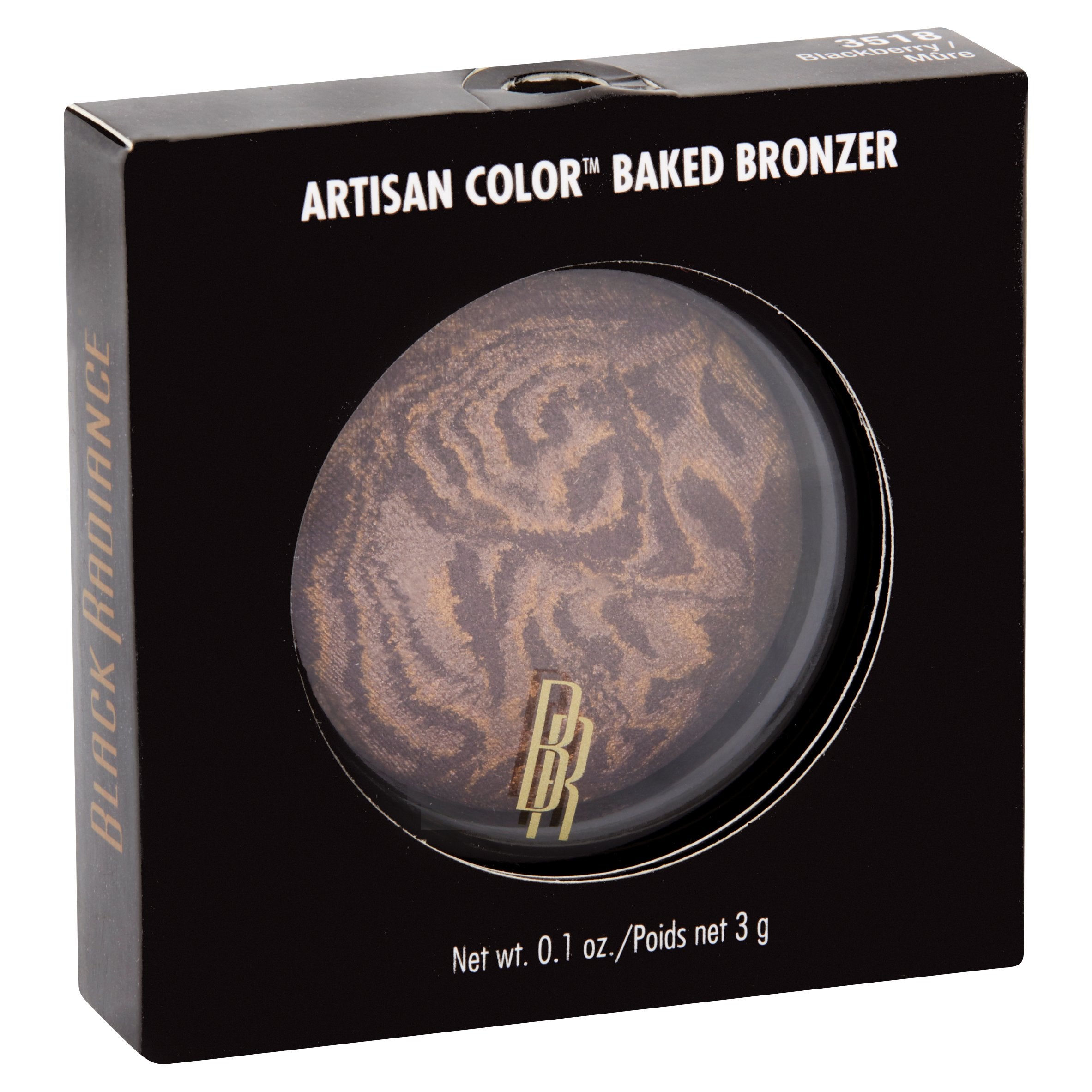 Black Radiance Artisan Color Baked Bronzer - Blackberry 3518 - oddros.shop