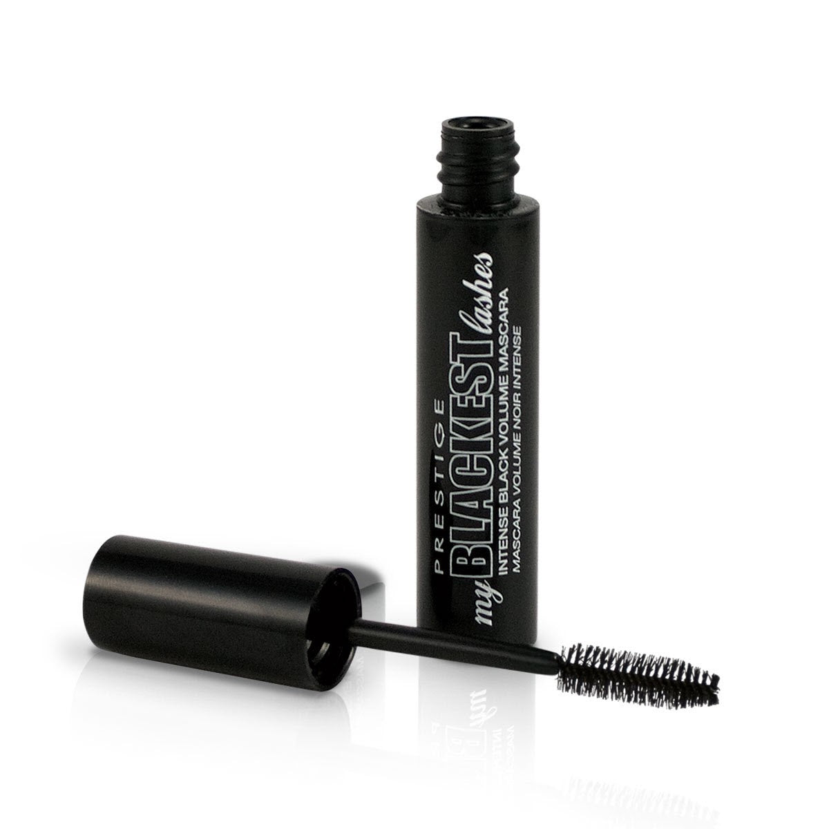 PRESTIGE My Blackest Lashes Mascara, Intense Black Volume, Blackest Black (MLB-01) - oddros.shop