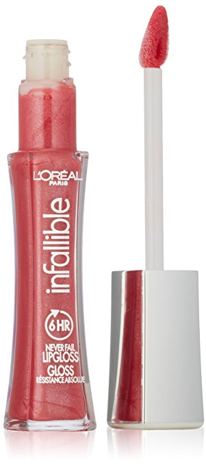 L'OREAL Paris Infallible 8 HR Pro Gloss, Bloom 125, 0.21 fl. oz - oddros.shop