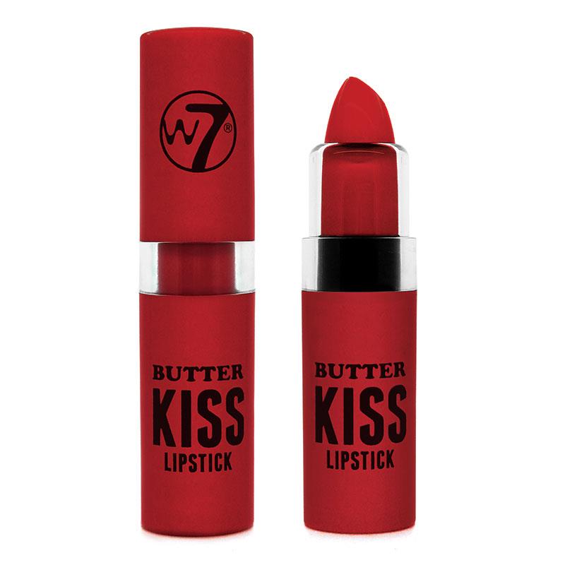 W7 COSMETICS Butter Kiss Lipstick - Bordeaux, 0.10 Oz (3g) - oddros.shop