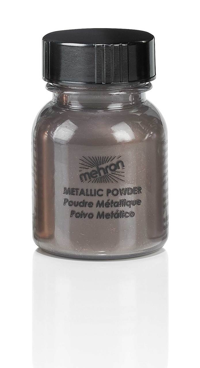 Mehron Makeup Glitter Powders - Metallic Bronze, 0.75 oz (28g) - oddros.shop