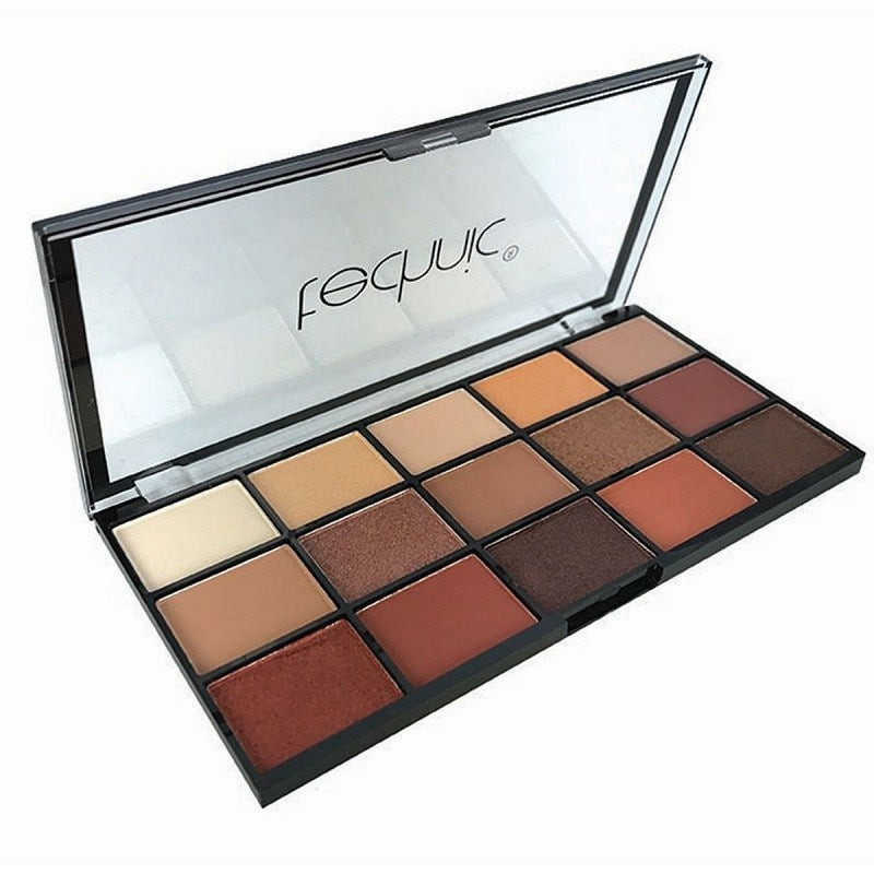 Technic Cosmetics 15 Colours Eyeshadow Palette, Bronze & Beautiful - oddros.shop