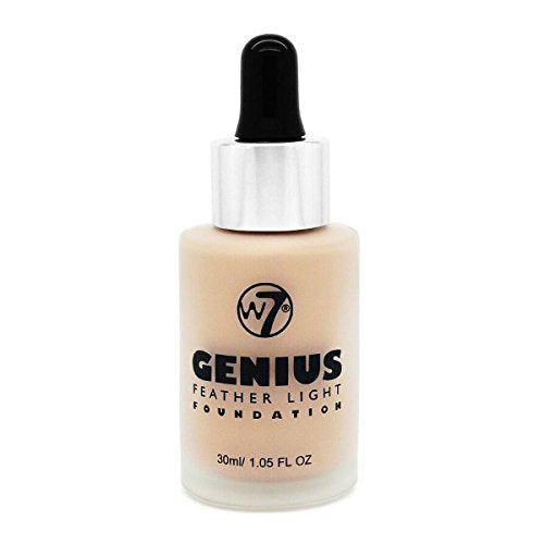 W7 Cosmetics Genius Feather Light Foundation - 1.05 Fl Oz (30 ml) - oddros.shop