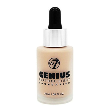W7 Cosmetics Genius Feather Light Foundation - 1.05 Fl Oz (30 ml) - oddros.shop