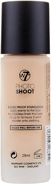 W7 COSMETICS Photo Shoot Foundation - Buff
