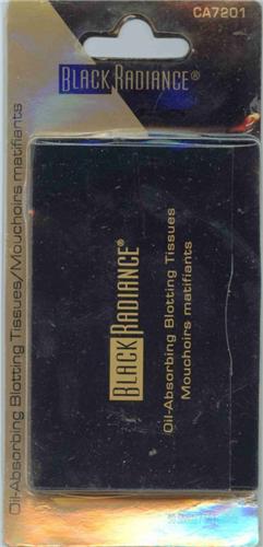 Black Radiance Oil-absorbing Blotting Tissues CA7201 - oddros.shop