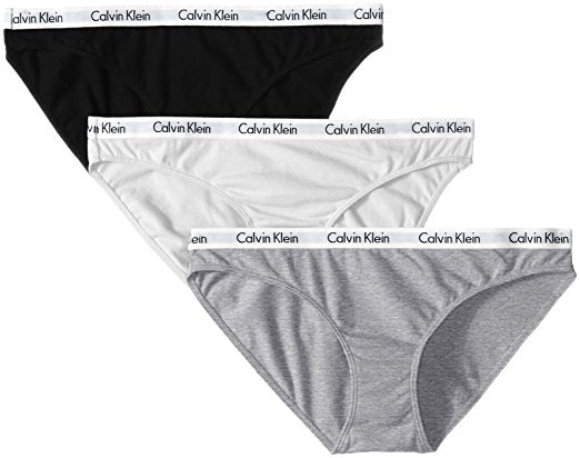 Calvin Klein Women's Carousel Bikini Panty - Large (3 Pack) - oddros.shop
