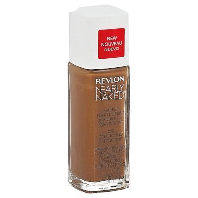 REVLON Nearly Naked Liquid Makeup Broad Spectrum, Cappuccino 290 - oddros.shop