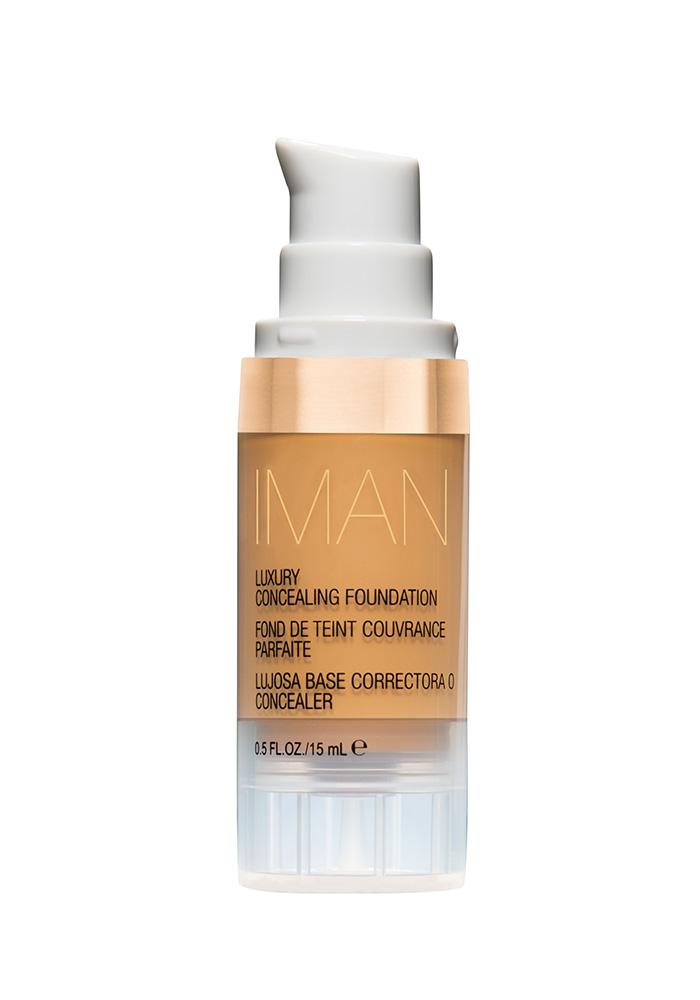 IMAN COSMETICS Luxury Concealing Foundation - Clay 1 - oddros.shop