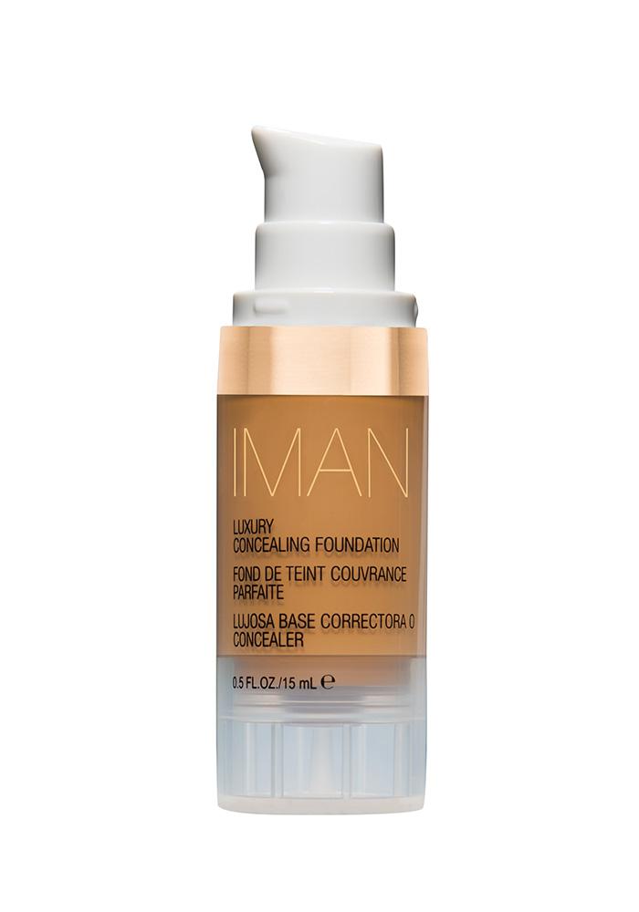 IMAN COSMETICS Luxury Concealing Foundation - Clay 4 - oddros.shop