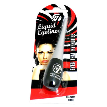 W7 COSMETICS Eyes that Hypnotize Liquid Eyeliner - 0.268 Fl Oz (8 ml) - oddros.shop