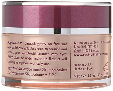 RETINOL Day Cream Broad Spectrum, SPF 20, 1.7 Oz (50g) - oddros.shop