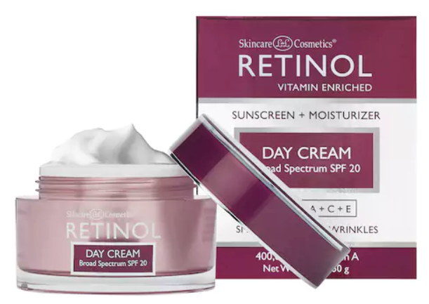 RETINOL Day Cream Broad Spectrum, SPF 20, 1.7 Oz (50g) - oddros.shop