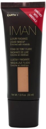 IMAN COSMETICS Luxury Radiance Liquid Makeup, Earth 1 - oddros.shop