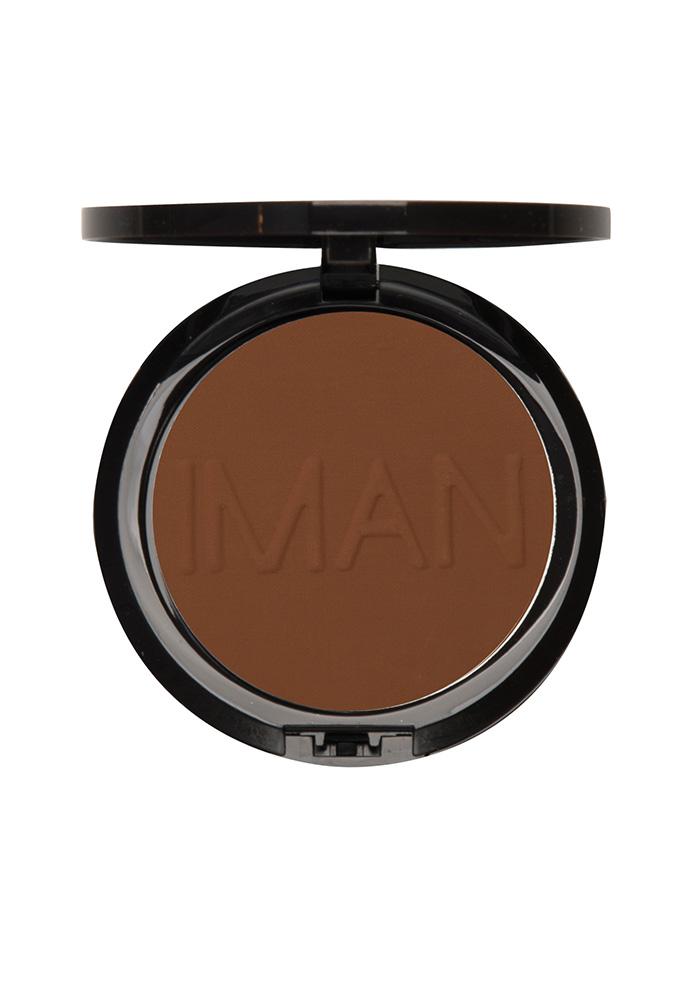 IMAN Luxury Pressed Powder, Earth Dark - oddros.shop