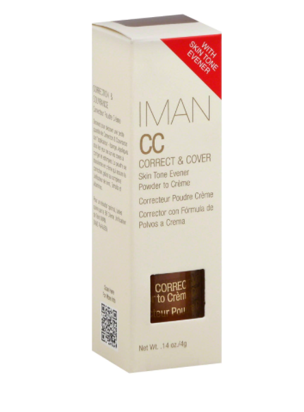 IMAN CC Correct & Cover Powder to Creme Concealer - Earth Medium - oddros.shop