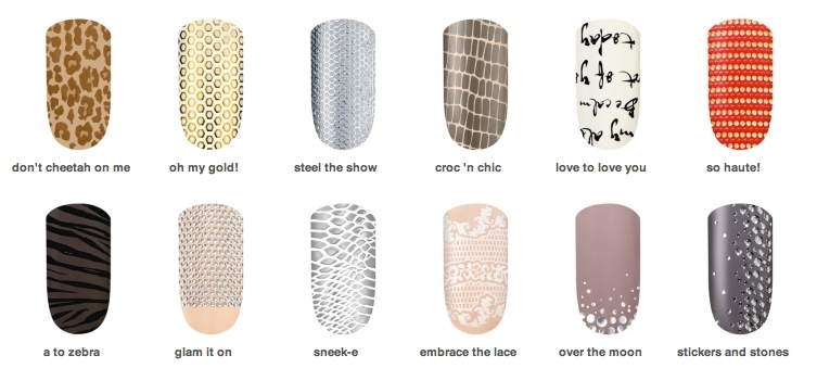 Essie Sleek Stick Nail Applique - stickers & stone 090 (1 kit) - oddros.shop