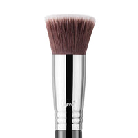 Sigma Beauty F80 Flat Kabuki Brush, Black/Chrome - oddros.shop