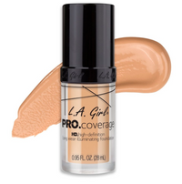 L.A. Girl PRO.Coverage HD Long Wear Illuminating Foundation - oddros.shop
