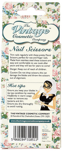 The Vintage Cosmetic Company Scissors (Floral) - oddros.shop