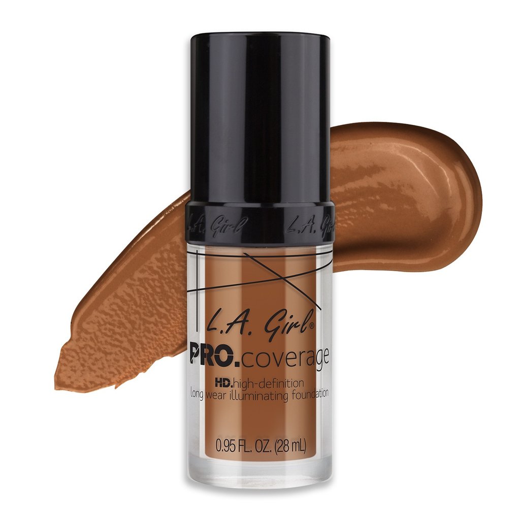 L.A. Girl Pro Coverage Liquid Foundation, Toast - (653) - oddros.shop