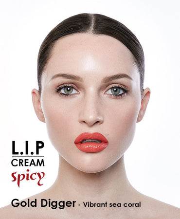 Mehron Makeup L.I.P. Cream - Sweet & Spicy - Gold Digger - oddros.shop