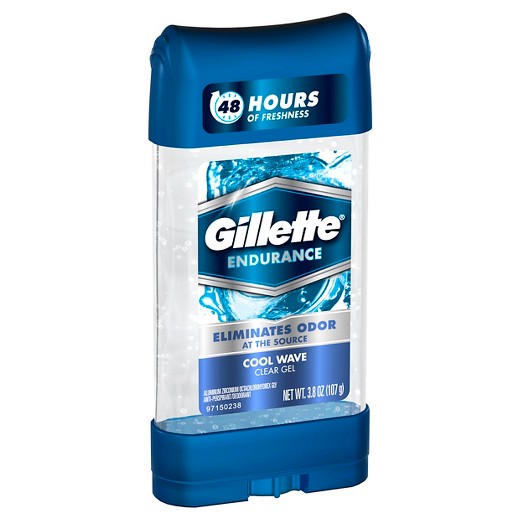 Gillette Endurance Antiperspirant and Deodorant, Cool Wave Clear Gel - oddros.shop