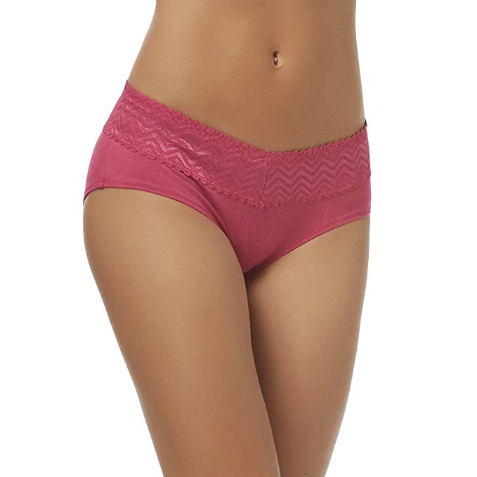 Gloria Vanderbilt Ladies' Hipster With Lace - Medium (5-Pack) - oddros.shop