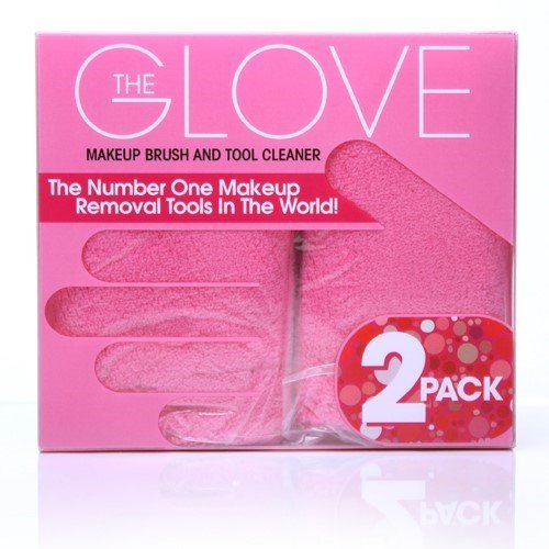 MAKEUP ERASER Facial Exfoliator Glove Pink [2 Pieces] - oddros.shop