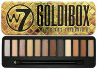 W7 Goldibox and the 12 Shades Eye Colour Palette Tin - oddros.shop