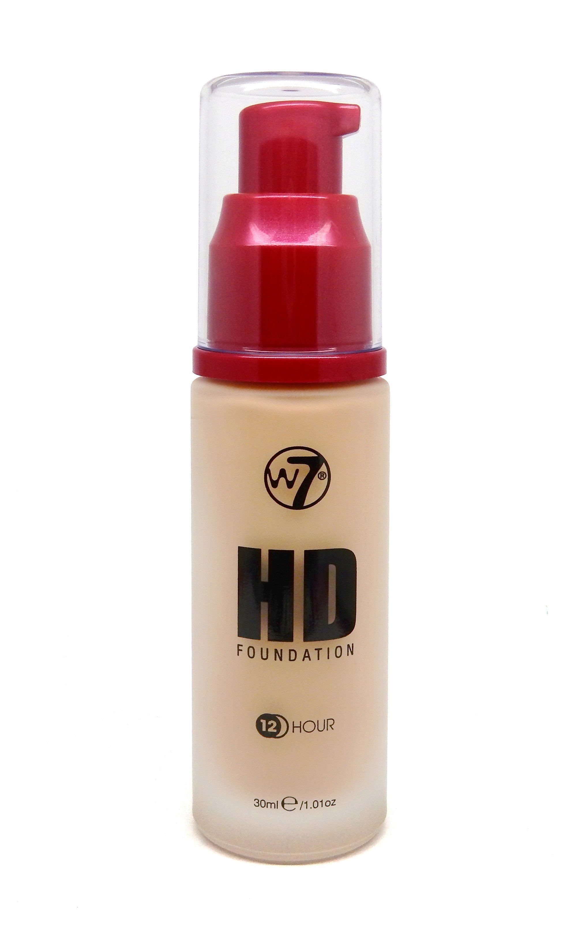 W7 COSMETICS High Definition (12 Hour) Foundation - 1.05 Fl Oz (30 ml) - oddros.shop