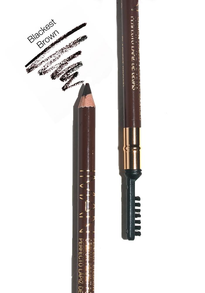 IMAN Perfect Eyebrow Pencil, Blackest Brown - oddros.shop