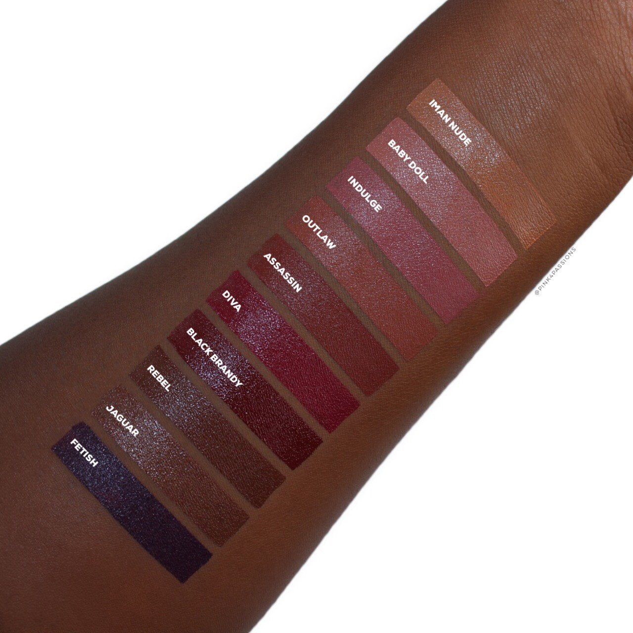 IMAN COSMETICS Luxury Moisturizing Lipstick, Taboo - oddros.shop